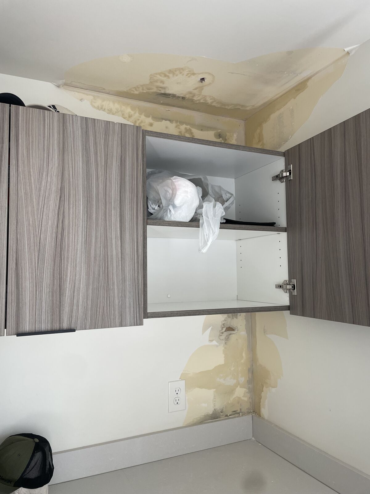 Water damage restoration job photo from Mesa, AZ
