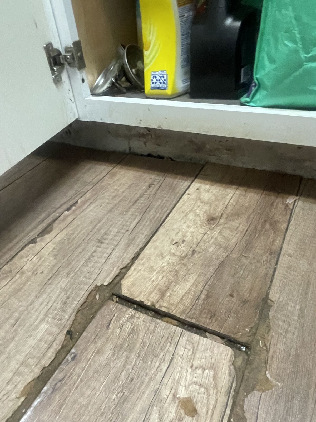 Water damage restoration job photo from Phoenix, AZ