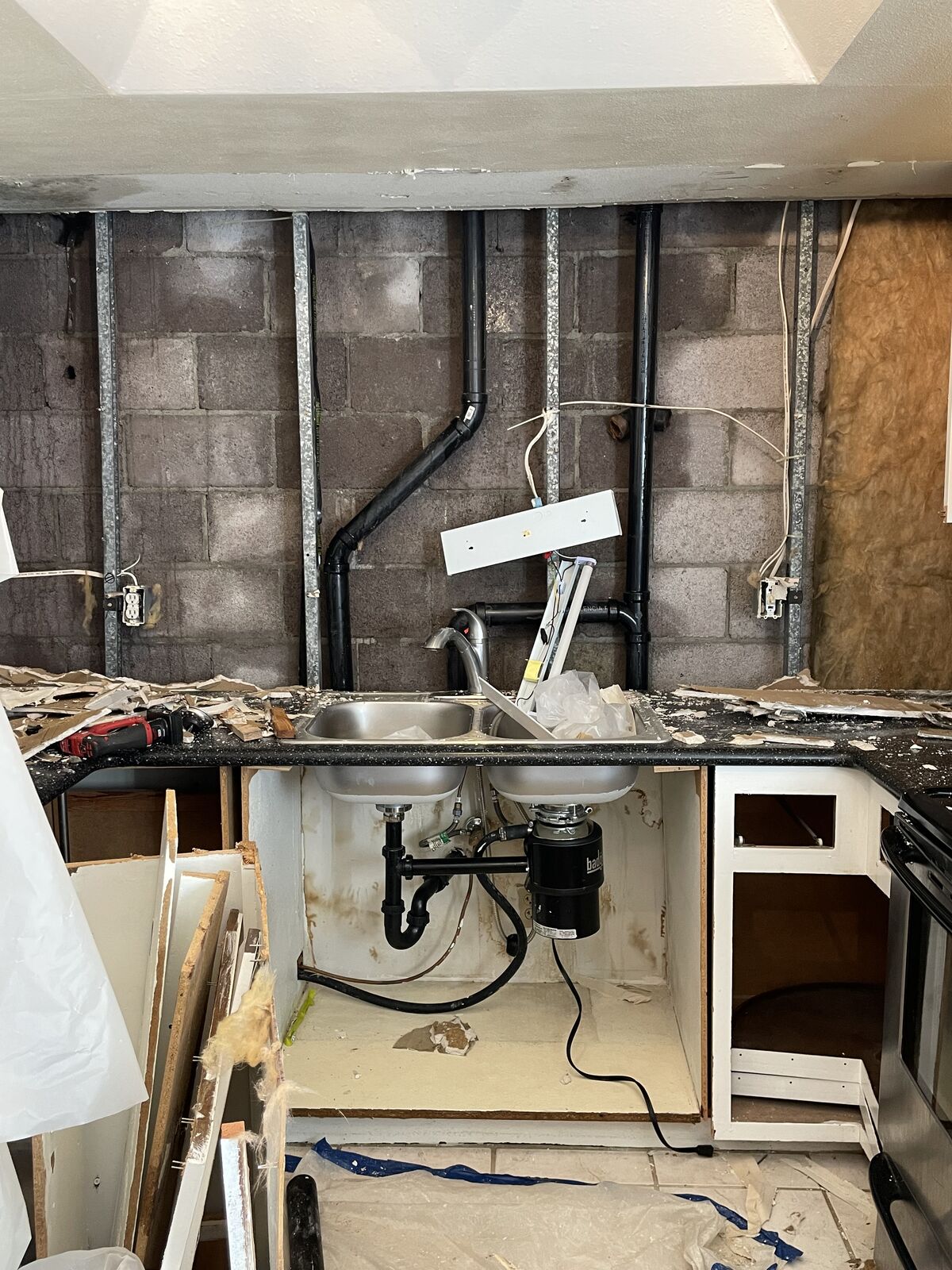 Water damage restoration job photo from Scottsdale, AZ